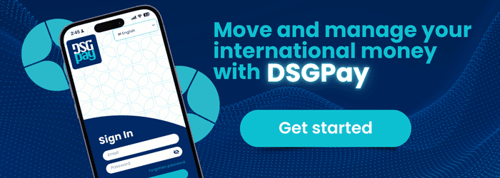 Move and manage your international money with DSGPay